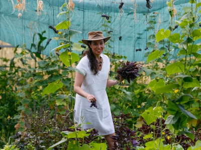 Şehirli kadının organik tarımdaki başarısı