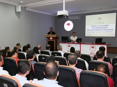 Bursa’da destek programları tanıtımı yapıldı