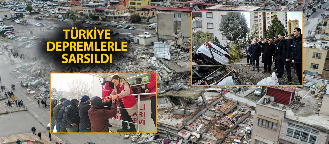 Türkiye depremlerle sarsıldı