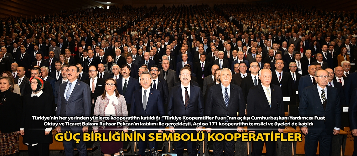 Güç birliğinin sembolü kooperatifler