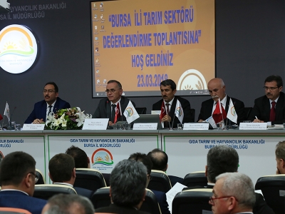 Bursa’da tarım sektörü değerlendirildi