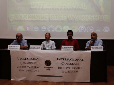 Çanakkale Uluslararası Çeltik Çalıştayı toplandı
