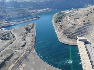 Atatürk Barajı sulama için göreve hazır