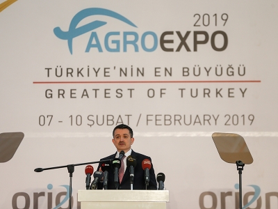 14. Agroexpo Uluslararası Tarım Ve Hayvancılık Fuarı İzmir’de açıldı