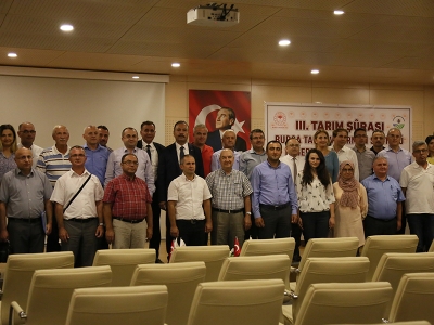 Bursa’da III. Tarım Orman Şûrası’nın Değerlendirme Toplantısı