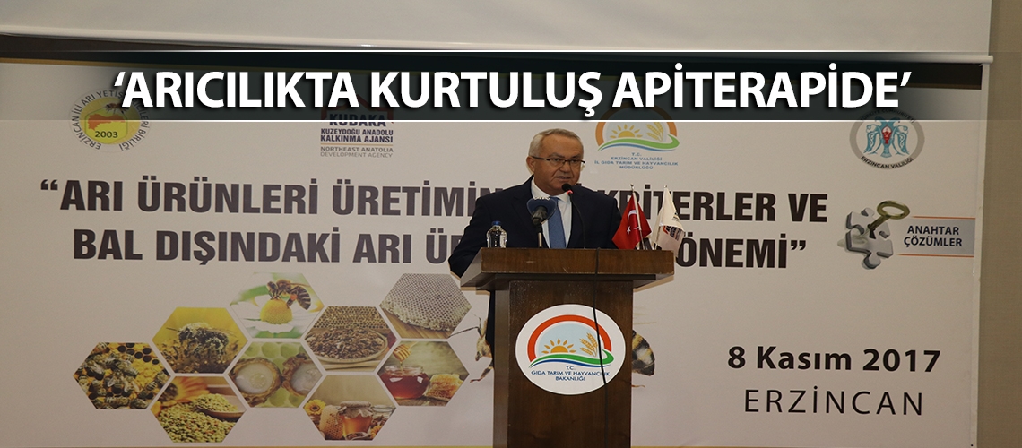 ‘Arıcılıkta kurtuluş apiterapide’