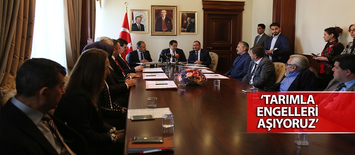 ‘Tarımla Engelleri Aşıyoruz’