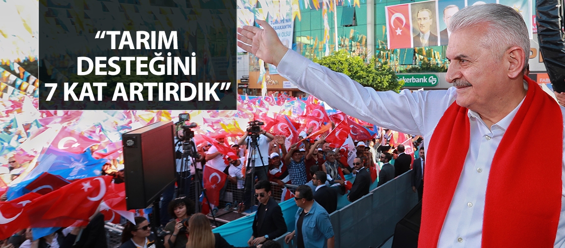 “Tarım desteğini 7 kat artırdık”