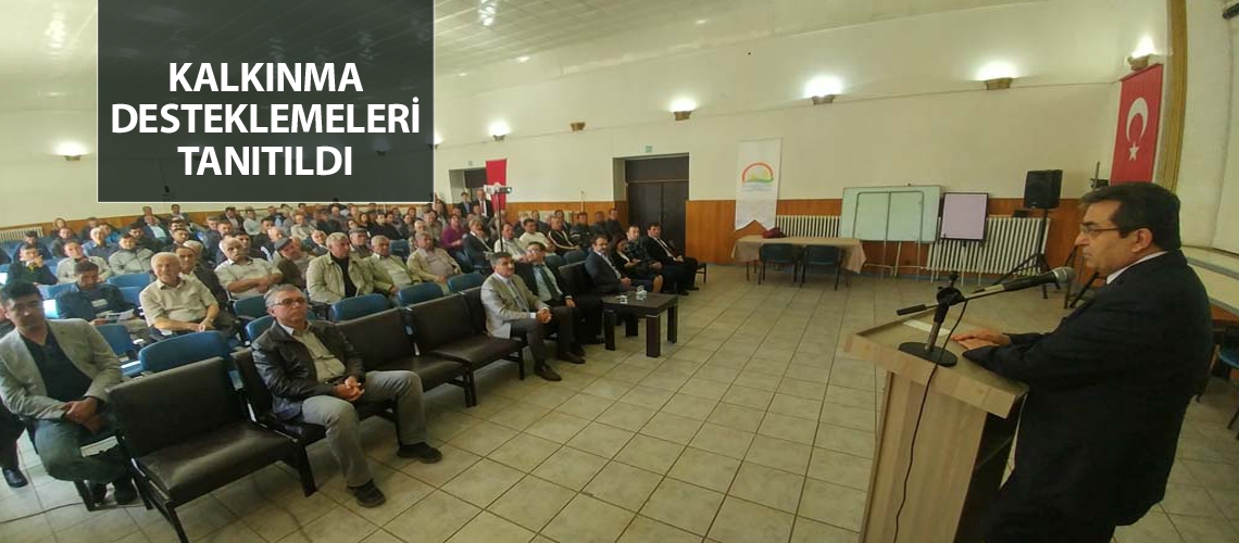 Kalkınma desteklemeleri tanıtıldı