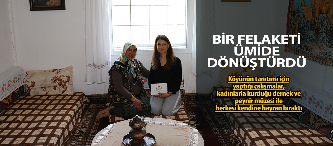 Bir felaketi ümide dönüştürdü