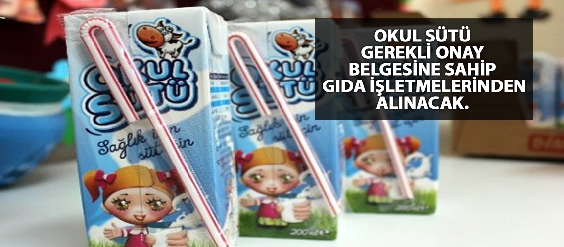 Okul Sütü Programı uygulama tebliği yayımlandı