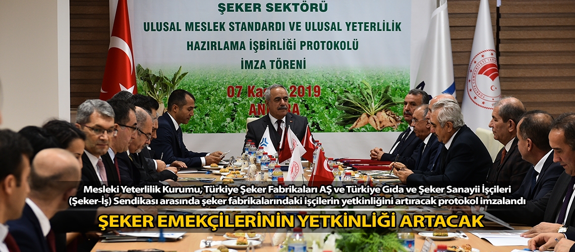 Şeker emekçilerinin yetkinliği artacak