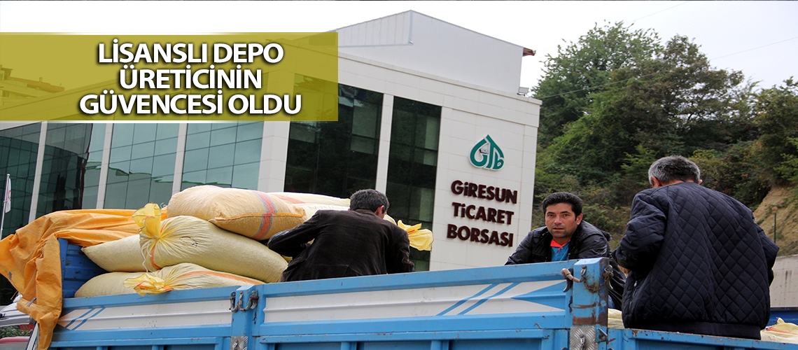 Fındık üreticisinden lisanslı depoya yoğun ilgi