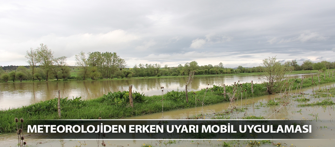 Meteorolojiden erken uyarı mobil uygulaması