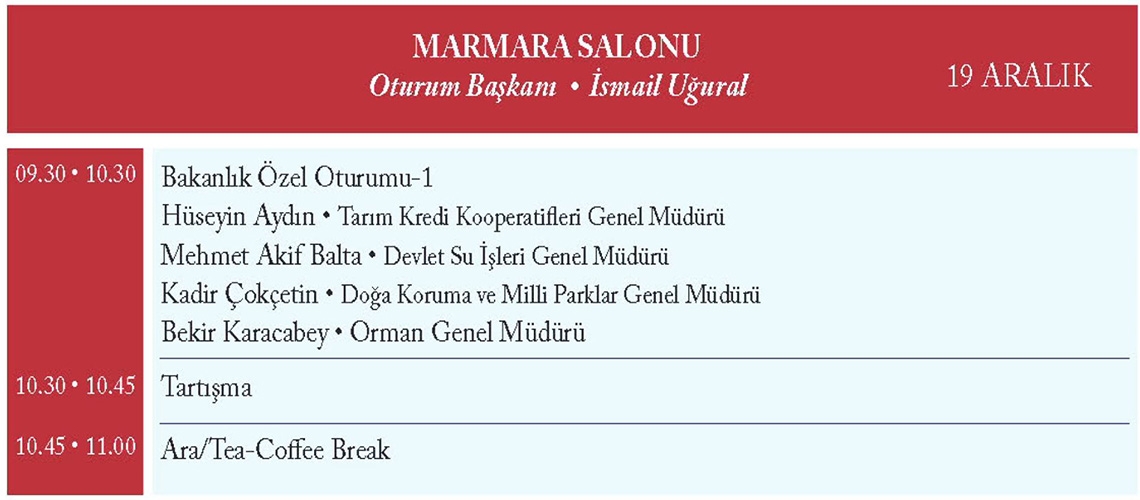 Bakanlık Özel Oturumu-1