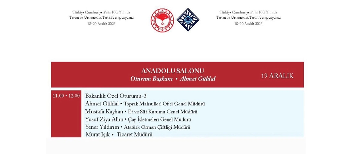 Bakanlık Özel Oturumu-3