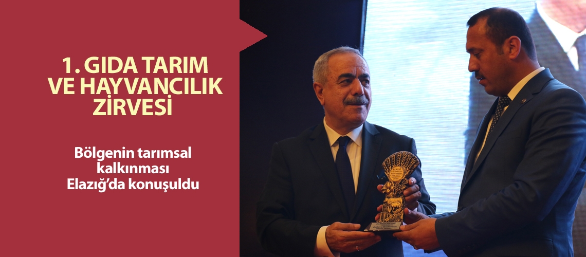 Bölgenin tarımsal kalkınması Elazığ’da konuşuldu
