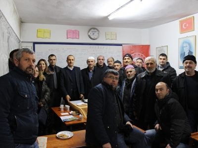 Bolu’da çiftçilere gece eğitimi