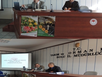 Bolu’da  ‘Afet Müdahale Planı Toplantısı’ yapıldı