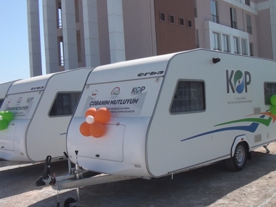Koyun yetiştiricilerine konforlu karavan