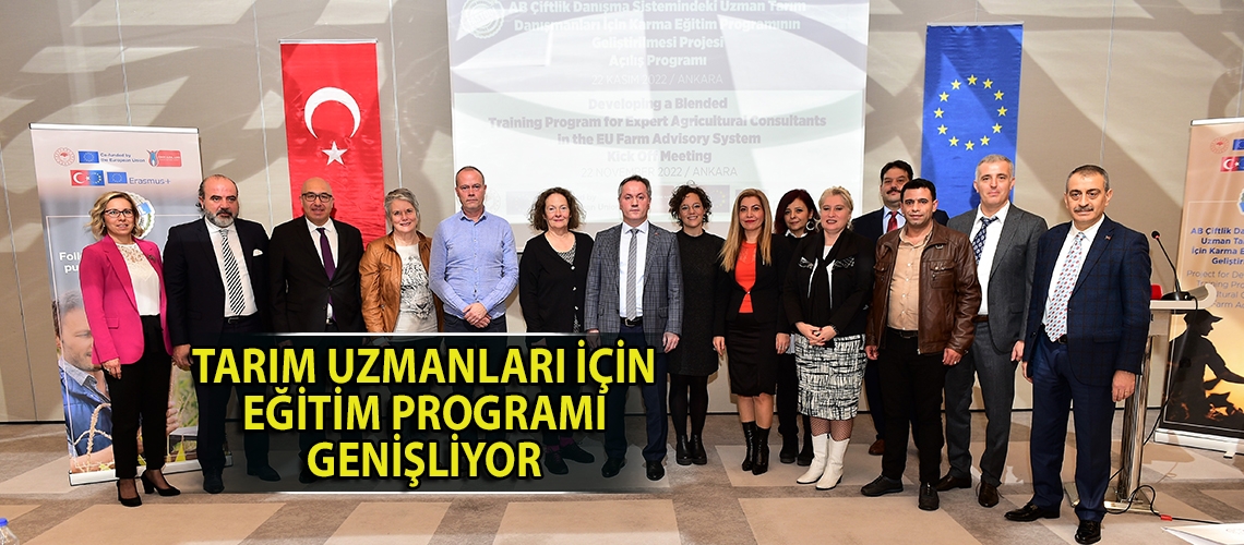 Tarım uzmanları için eğitim programı genişliyor
