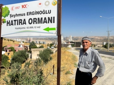 31 yılda 25 bin ağaç dikti