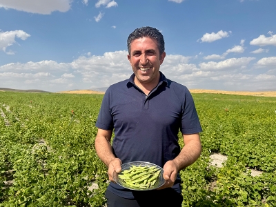 Ağrı'da fasulye üretimi verimiyle dikkat çekti