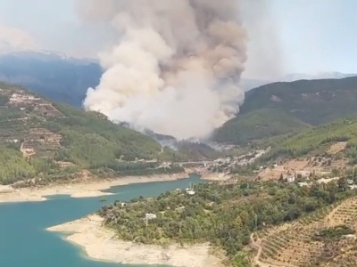 Alanya'daki orman yangını kontrol altına alındı