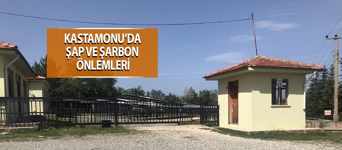 Kastamonu’da şap ve şarbon önlemleri