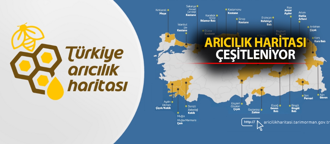 Arıcılık haritası çeşitleniyor