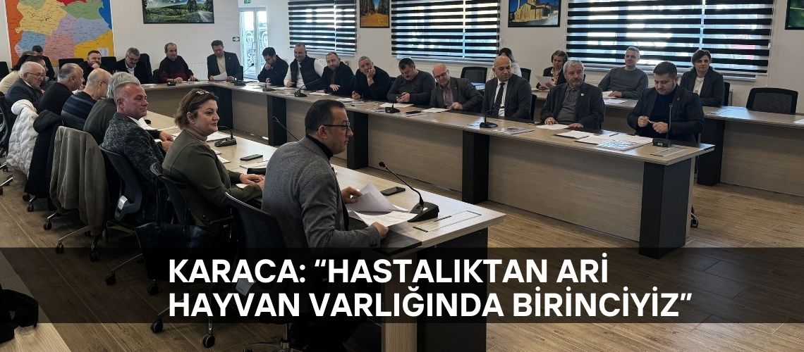 Karaca: “Hastalıktan ari hayvan varlığında birinciyiz”