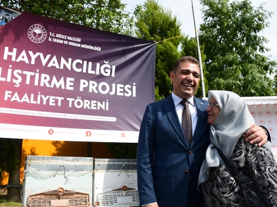 Düzceli arıcılara ana arı ve arı kolonisi desteği