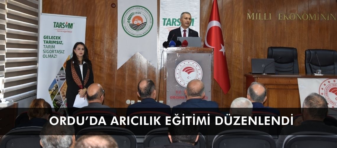 Ordu’da arıcılık eğitimi düzenlendi