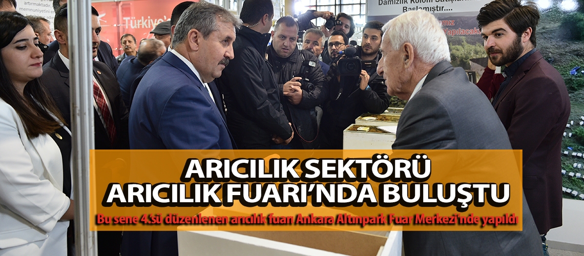 Arıcılık sektörü Arıcılık Fuarı’nda buluştu
