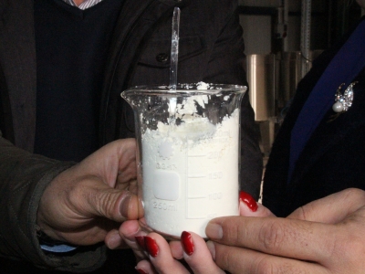 Türkiye'nin ilk 'yerli ağız sütü tozu' üretildi