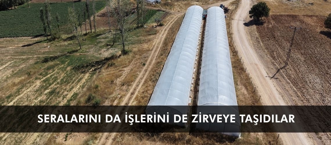 Seralarını da işlerini de zirveye taşıdılar