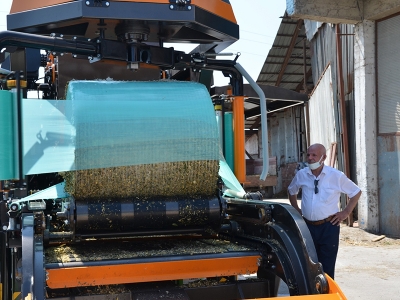 Bafra’da makineler görev başında