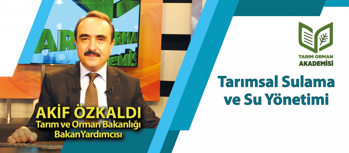 Tarımsal Sulama ve Su Yönetimi