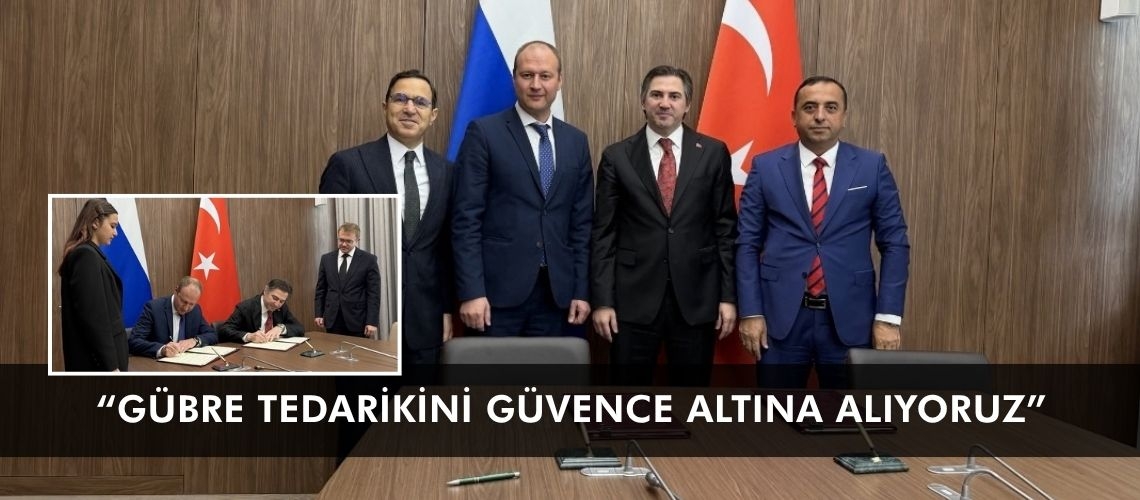 “Gübre tedarikini güvence altına alıyoruz”