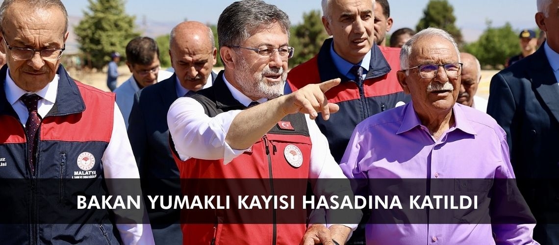 Bakan Yumaklı kayısı hasadına katıldı