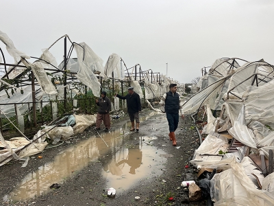 Hasar tespiti için TARSİM ekipleri görevde