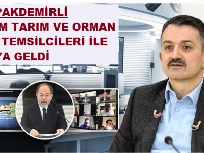 Bakan Pakdemirli Erzurum Tarım ve Orman Sektör Temsilcileri İle Biraraya Geldi