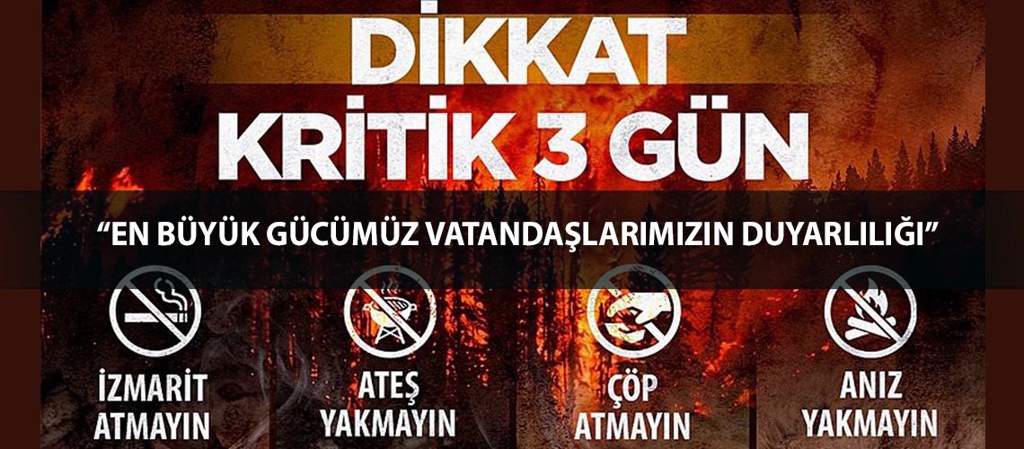 “En büyük gücümüz vatandaşlarımızın duyarlılığı”