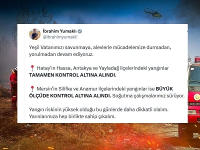 “Yeşil Vatanımızı savunmaya yorulmadan devam ediyoruz”