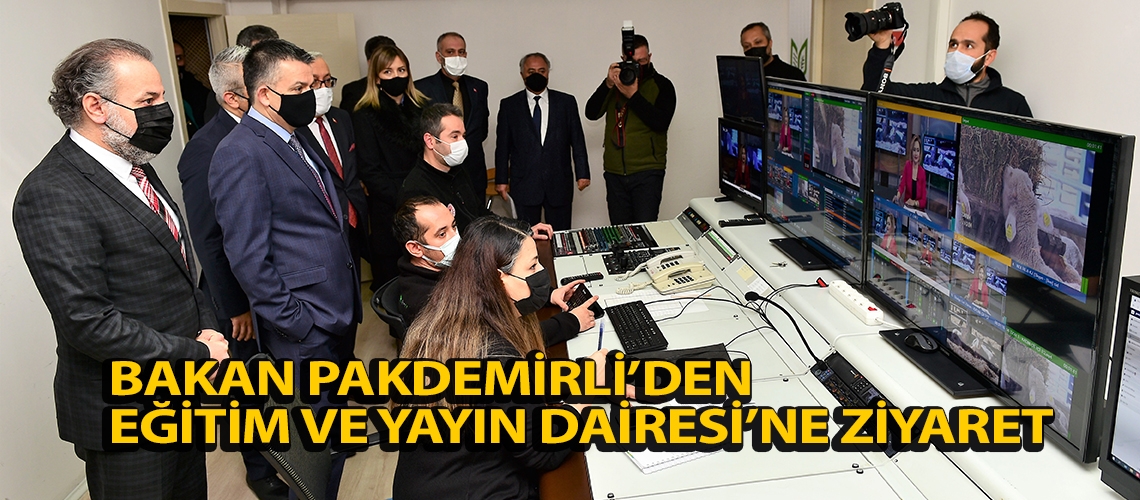 Bakan Pakdemirli’den Eğitim ve Yayın Dairesi’ne ziyaret