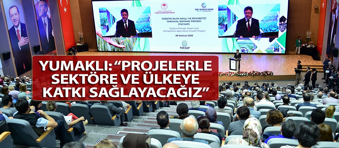 Yumaklı: “Projelerle sektöre ve ülkeye katkı sağlayacağız”