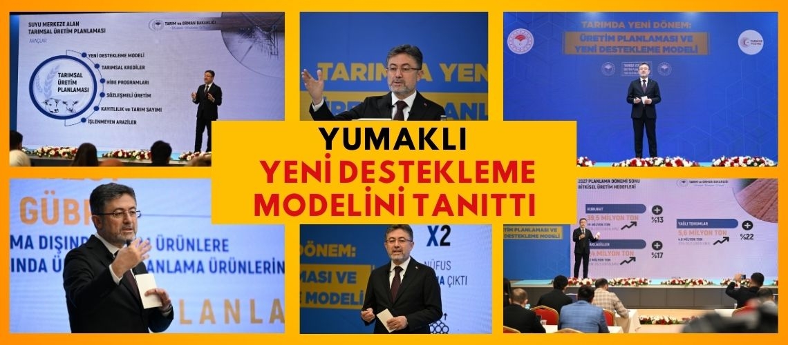 Yumaklı yeni destekleme modelini tanıttı