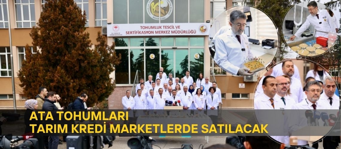 Ata tohumları Tarım Kredi marketlerde satılacak