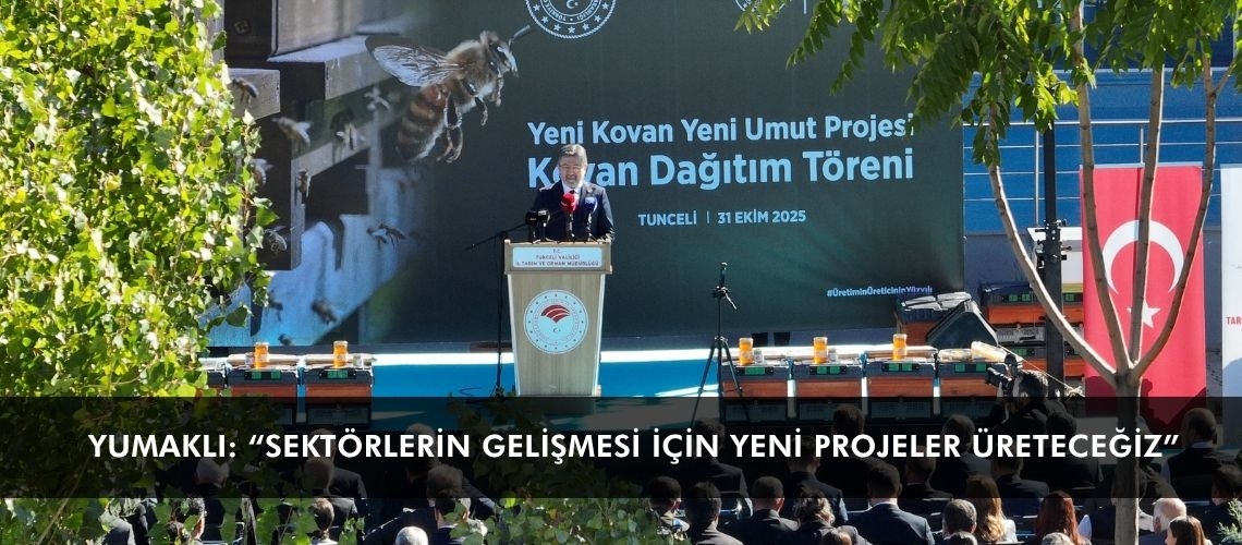 Yumaklı: “Sektörlerin gelişmesi için yeni projeler üreteceğiz”