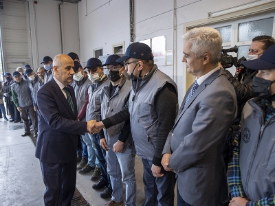 Bakan Kirişçi’yi duygulandıran ziyaret